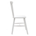 Jídelní židle VICI bílá 851709