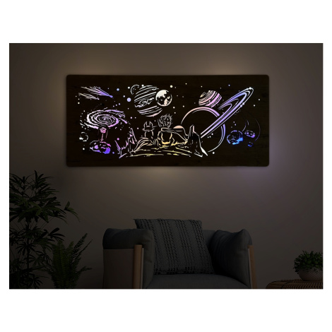 Li-Go "Malý  princ" světelný obraz s baterií 110x50cm varianta: ovládání na obraze bez dálkového