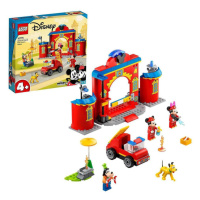 LEGO - Hasičská stanice a auto Mickeyho a přátel
