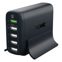 TRONIC® USB nabíječka 30W, Tronic: TULEU 30 A1 & TULGB 30 A1, SwitchOn: SOUL 30 A1 (černá)