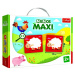 Pexeso Maxi Zvířata na farmě 24 kusů společenská hra v krabici 37x29x6cm 24m+
