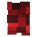 Flair Rugs koberce DOPRODEJ: 90x150 cm Kusový koberec Abstract Collage Red - 90x150 cm