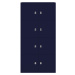 BISLEY LateralFile™ Lodge, s 8 uzamykatelnými boxy, výška vždy 375 mm, oxfordská modrá