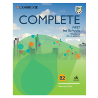 Complete First for Schools (2nd Edition) Workbook without Answers with Audio Download Cambridge 