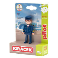 Igráček Pilot - figurka s příslušenstvím