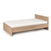 Dřevěná postel Lima 90x200, dub