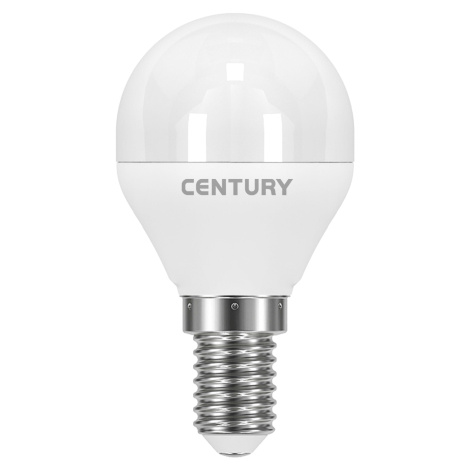 CENTURY LED MINI GLOBE ONDA 6W E14 3000K 470Lm 200d 45x81mm IP20 CEN ONH1G-061430