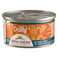 Almo Nature Daily Menu, 24 x 85 g - 20 + 4 zdarma - Pěna s tuňákem a kuřetem