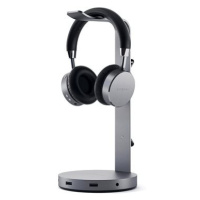 Satechi Aluminum Headphone Stand Hub - Space Grey