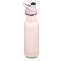 Nerezová lahev Klean Kanteen Classic Narrow 18oz (w/Sport Cap) - Heavenly Pink 532 ml