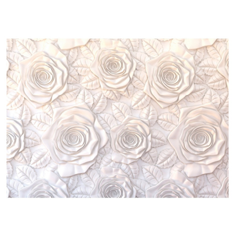 Fototapeta XXL Wall of roses 360 x 254 cm, 8 dílů