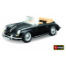 Bburago Porsche 356 B Cabriolet Black 1:24