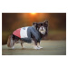 Vsepropejska Oggi zimní bunda pro psa s kapucí Barva: Růžová, Délka zad (cm): 36, Obvod hrudníku