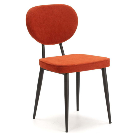Oranžové jídelní židle v sadě 2 ks Zenit – Marckeric