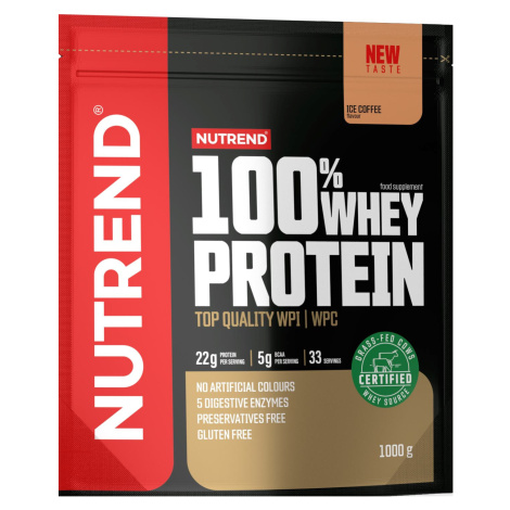Nutrend 100% Whey Protein ledová káva 1000 g