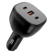 ChoeTech 165W PD3.1 Dual USB-C+ USB-A Fast Car Charger