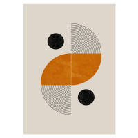 Ilustrace Retro Shape, THE MIUUS STUDIO, 30 × 40 cm