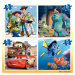 Puzzle Disney Pixar Progressive Educa 12-16-20-25 dílků od 3 let