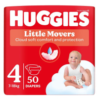 HUGGIES Little Movers 4 7-18kg 50ks