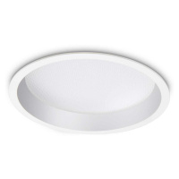 LED Zápustné bodové svítidlo Ideal Lux Deep 30W 3000K 248783 3200lm IP44 21cm bílé