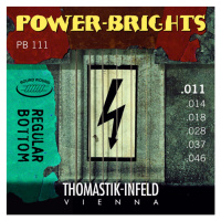 Thomastik POWERBRIGHTS PB111 - Struny na elektrickou kytaru - sada