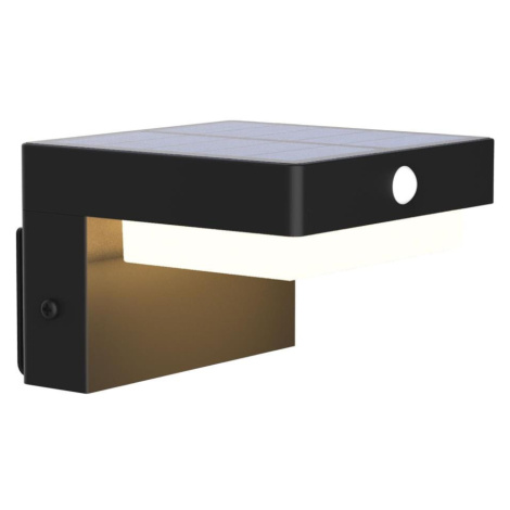 LED Solární nástěnné svítidlo se senzorem MALI LED/4,5W/3,7V 2000 mAh IP44 černá 329417