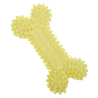 Reedog Bone, gumová dentální hračka pro psy, 12 cm - žlutá