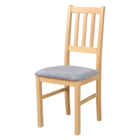 Jídelní židle BOLS 4 dub grandson/šedá