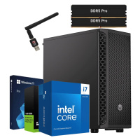 Počítač pro grafiku Pracovní stanice i7 14700f Rtx 4060 Ti 32GB DDR5 W11 Pro