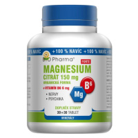 Magnesium citrát Forte 150mg+vit.B6 6mg tbl.30+30