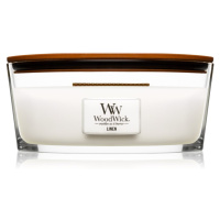 WoodWick Linen svíčka loď 453,6g