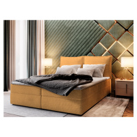 MSL Kontinentální čalouněná postel LOTO (140 x 200 cm) Barva látky: POSO 01