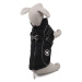Vsepropejska Stuart obleček pro psa na zip Barva: Černá, Délka zad (cm): 32, Obvod hrudníku: 41 