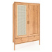 Šatní skříň z dubového dřeva 108x175 cm Pola - The Beds