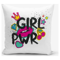 Dětský povlak na polštář 43x43 cm Girl Power – Mila Home