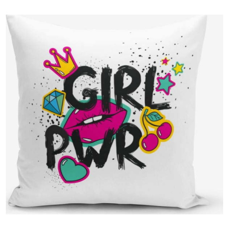 Dětský povlak na polštář 43x43 cm Girl Power – Mila Home