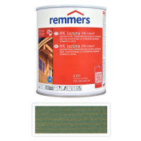 REMMERS HK lazura - ochranná lazura na dřevo pro exteriér 0.75 l Zelená sůl