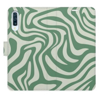 iSaprio Flip pouzdro Zebra Green 02 pro Samsung Galaxy A50