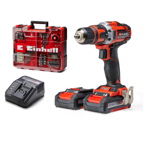 Einhell Power X-Change Sada aku vrtacího šroubováku TE-CD 18/40 Li s 2x 2 Ah