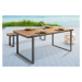 LuxD Designový zahradní stůl Gazelle 180 cm Polywood