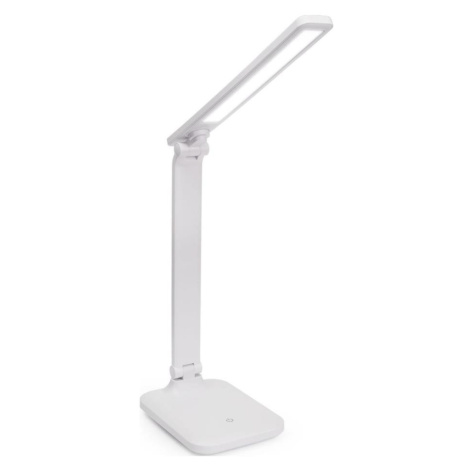 LED Stmívatelná dotyková stolní lampa s USB portem REMUS LED/5W/230V bílá PDL194W