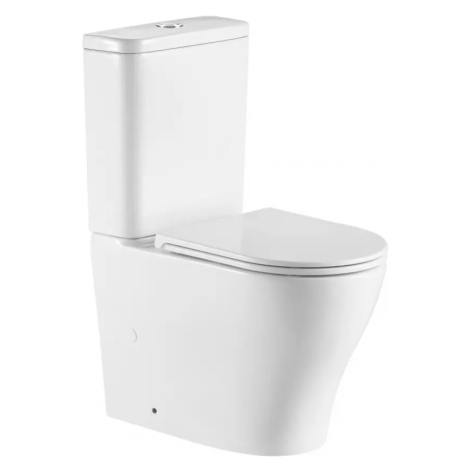 WC kombi bez splachovacího kruhu Calvin AQUA MERCADO