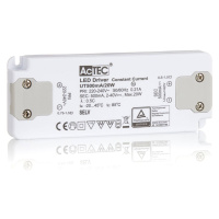 AcTEC AcTEC Slim LED ovladač CC 500mA, 20W