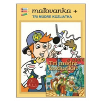 Tri múdre kozliatka (maľovanka + CD) - kniha z kategorie Pohádky