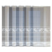 Dekorační žakárová záclona s řasící páskou EDGAR 160 bílá 300x160 cm MyBestHome