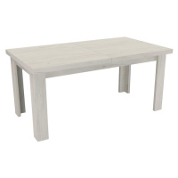 Stůl velký Kora 160x90+40 kraft bílý