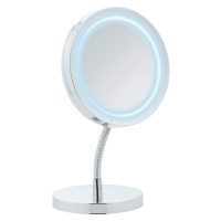 WENKO LED stojící zrcadlo BROLO bílé 17x15x13 cm
