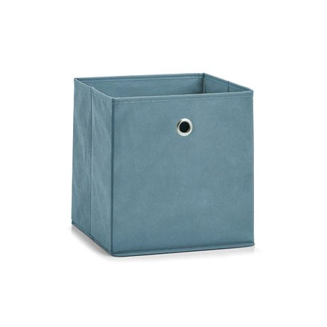 Zeller Látkový úložný box, kouřově modrý