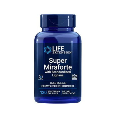 Life Extension Super Miraforte with Standardized Lignans, 120 kapslí