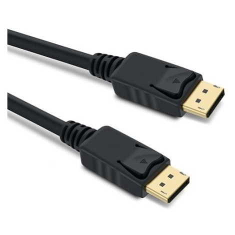 Kabel DisplayPort 1.4 přípojný kabel M/M zlacené konektory, 0,5 m